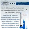 Valvola di Sicurezza Pozzetto Salamoia con Galleggiante 105 cm (3/8) per Addolcitori d'Acqua