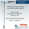 Ricambio universale per addolcitore 1600 Valvola Pozzetto Salamoia 41,73 106cm - 3/8