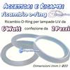 Accessorio e Ricambio o-ring UltraRays per lampada UV 6W.