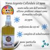 Argento nano colloidale 20 ppm confezione da 125 ml.