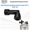 Raccordo Gasatore 1/4 F, 5/16 QF Alimentare