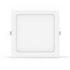 Aigostar Faretto Led slim da incasso 15W Quadrato Cornice bianca Apertura 100 gradi Bianco caldo 3000K Aigostar