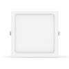 Aigostar Faretto Led slim da incasso 20W Quadrato Cornice bianca Apertura 100 gradi Bianco caldo 3000K Aigostar