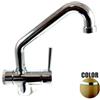 Rubinetto ForHome® 3 PWP Vie Per Acqua Depurata Rubinetto Per Depuratore (colore: Terra di Francia) 3029-TF (or)