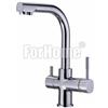 Rubinetto ForHome® 3 Vie Metal Free Per Acqua Depurata Rubinetto Per Depuratore (colore: Cromo) 3101-01 (or)