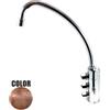 Rubinetto ForHome® 3 Vie Per Acqua Depurata Rubinetto Per Depuratore (colore: Rame) 3033-RA (or)