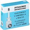 DYNACREN MICROCLISMI CAMOMILLA E MALVA 6 PEZZI DA 9 G PER ADULTI