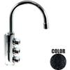 Rubinetto ForHome® 3 Vie Per Acqua Depurata Rubinetto Per Depuratore (colore: Granito Nero) 3034-GN (or)