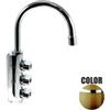 Rubinetto ForHome® 3 Vie Per Acqua Depurata Rubinetto Per Depuratore (colore: Terra di Francia) 3034-TF (or)