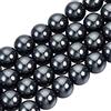 OLYCRAFT 150PCS Perline di Ematite di Grado A 8mm Perline Sciolte Rotonde In Metallo Non Magnetico Filo per Collana Pendente Creazione di Gioielli