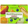 ERBAMEA Srl Multivitaminico Energy Coenzima Q10 - Marca XYZ - Integratore Alimentare per lo Stress Ossidativo - 24 Capsule