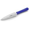 Thermohauser Coltello per torte con lama seghettata e seghettata su entrambi i lati e manico in plastica blu, acciaio inossidabile, lama 16 cm