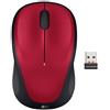 Logitech Mouse Logitech M235 rosso [910-002496]