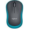 Logitech Mouse Logitech Wireless M185 Blu [910-002239]