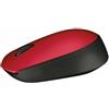 Logitech Mouse Logitech M171 wireless rosso [910-004641]