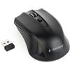 Gembird Mouse ottico Gembird senza fili, 1600 DPI, nano USB, nero [MUSW-4B-04]