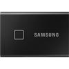 Samsung SSD Sterno 1TB Samsung Portable T7 Touch USB 3.2 Nero [MU-PC1T0K/WW]