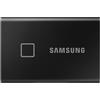 Samsung SSD Esterno 2TB Samsung Portable T7 Touch USB 3.2 Nero [MU-PC2T0K/WW]