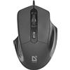 Defender Mouse Defender DATUM MB-347 1600dpi 4P Nero [52347]