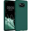 kwmobile Custodia Compatibile con Xiaomi Poco X3 NFC/Poco X3 Pro Cover - Back Case per Smartphone in Silicone TPU - Protezione Gommata - verde bottiglia