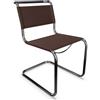 THONET sedia S 33 - S33-CHOCOLATE