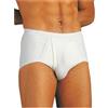 Dual Sanitaly Dual San - Slip Uomo Contenitivo Colore Bianco Taglia 6