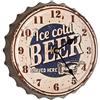 BIZZOTTO Orologio da Parete in Latta Ice Cold Beer Bizzotto - 0180184