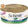 Schesir Cat Kitten Filetto di Pollo con Aloe - Lattina da 85 Gr