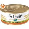 Schesir Cat Tonnetto con Zucca in Brodo di Pesce - Lattina da 70 Gr