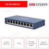 Hikvision DS-3E1309P-EI - DS-3E1309P-EI - HIKVISION - Switch di rete gestito - 8 porte PoE 10/100M - 1 Porta RJ45 10/100M