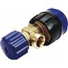 GEBERIT - RUBINETTO DI ARRESTO CON GUARNIZIONE ATTACCO 1/2 PER CASSETTA INCASSO UP720 242.414.00.1