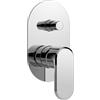 Huber Miscelatore Vasca-Doccia incasso LEVITY Parte esterna Cromo - LY00210021