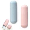 Spldsun 2 Pezzi Custodia per Spazzolino, Porta Spazzolino da Viaggio Portatile, per il Campeggio All'aperto, i Viaggi e L'archiviazione Domestica (Rosa, Blu)