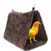 gexuamz Amaca per Uccelli Nido D'uccello Giocattolo per Pappagalli, Cuccia da Appendere per Gabbia, Appesa Cuccia di Peluche,Happy Hut Letto Tenda, per Ara, Parrocchetti, Cacadu Canarini.