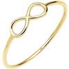 Elli PREMIUM Anello per donna Infinity, oro giallo 375 - 0612360414, Oro giallo, 18, cod. 0612360414_58