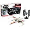 REVELL Gift Set X-Wing Fighter + TIE Fighter Scala 1:571:65 - Kit Modellismo Star Wars