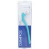 CURAPROX BDC SPAZZOLINO BREVETTATO PER DENTIERE 1 PEZZO COLORE AZZURRO