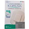 Icopiuma COMPRESSE ADESIVE TESSUTO NON TESSUTO 10 X 12 CM 5 PEZZI