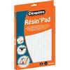 Cléopâtre Resin' Pad Accessori resine Il Piano di Lavoro Silicone Bianco 34 x 22 x 10 cm