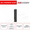 Hikvision DS-3T0506HP-E/HS - Switch non gestibile Hikvision 3 PoE+1 Hi-PoE+2 Gigabit SFP