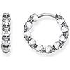 Thomas Sabo Orecchini a Cerchio da Donna in Argento Sterling 925