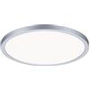 Paulmann 93058 Pannello LED lampada da incasso Areo VariFit IP44 dimmerabile su 3 livelli 230mm tondo 1x16 Watt cromo opaco plastica 4000 K
