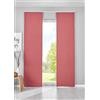 Gardinenbox Newyork 2020680-2 - Set di 2 tende oscuranti a pannello, 225 x 60 cm, colore: rosa antico