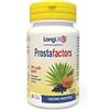 LongLife® Prostafactors | Integratore di Serenoa repens | Titolato al 90% in acidi grassi liberi, con olio di semi di zucca | Integratore prostata | 60 perle | Senza glutine e halal