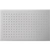 Bossini - Soffione rettangolare Tetis doccia getto singolo acciaio inox- I00877