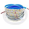 Tesfish Striscia LED 24V, Bianco caldo 3000-3400K Strisce 5M 5050 IP65 Nastri Impermeabile 300 LEDs Striscia Luci Led per Camera da letto, Decorazione Cucina