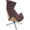 THONET poltrona girevole 808 - 808-CUOIO-III