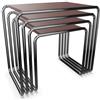 THONET set di 4 tavolini B 9 - B9-TP34