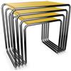 THONET set di 4 tavolini B 9 - B9-RAL1012
