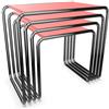 THONET set di 4 tavolini B 9 - B9-RAL233
